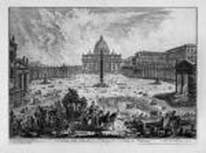 Veduta Della Basilic by Giovanni Battista Piranesi