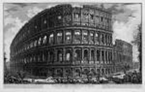 Veduta Dell'anfiteat by Giovanni Battista Piranesi