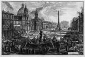 Veduta Di Piazza Nav by Giovanni Battista Piranesi