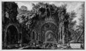 Veduta Della Fonte by Giovanni Battista Piranesi