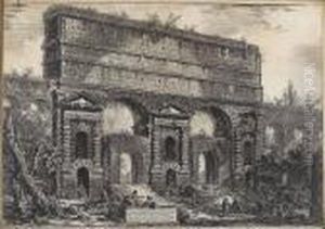 The Porta Maggiore Originally An
Archway Of The Aqua Claudia And The Anio Novus (hind 119) by Giovanni Battista Piranesi