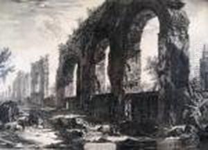 Neroniani Aqueduct by Giovanni Battista Piranesi