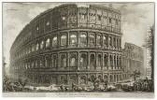 Veduta Dell'anfiteatro Flavio, Detto Il Colosseo - view 1