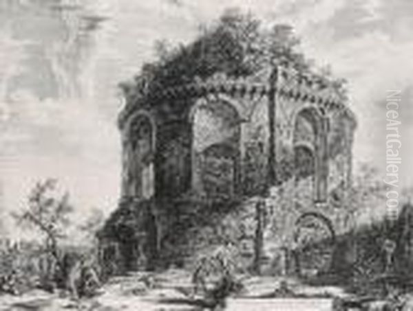 Veduta Del Tempio Detto Della Tosse - view 1