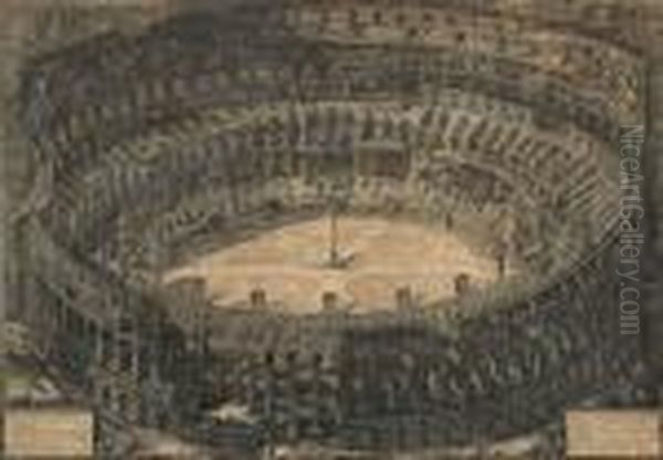 Veduta Dell'amfiteatro Flavio Detto Il Colosseo. - view 1