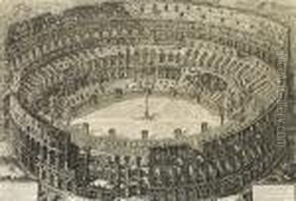 Veduta Dell'anfiteatro Flavio Detto Il Colosseo - view 1