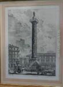 Colonna Antonina by Giovanni Battista Piranesi