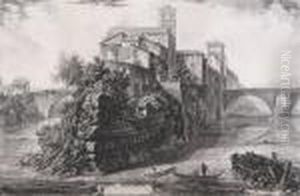 Interior View Of The Colosseum by Giovanni Battista Piranesi
