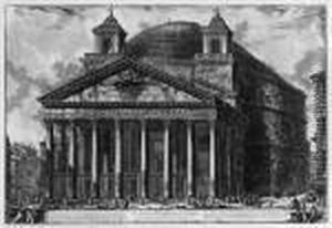 Veduta Del Pantheon D""""agrippa by Giovanni Battista Piranesi
