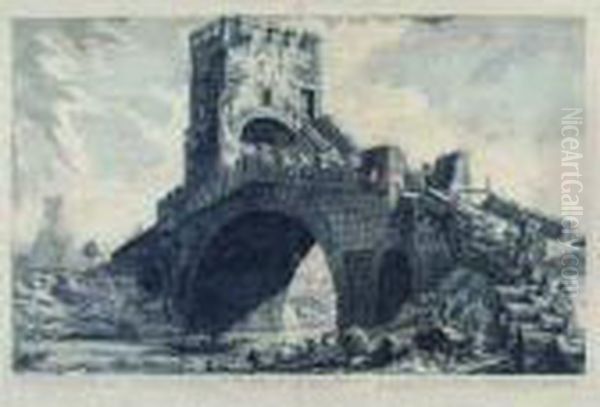 Veduta Del Ponte Salario. 1754. - view 1