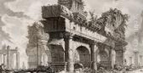 Reliquiae Porticus Caii Et Lucii - Interiora Balnearum Sallustianarum - view 1
