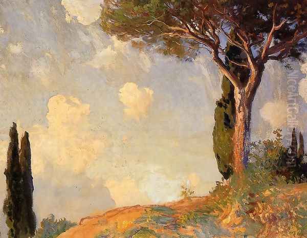 A Landscape Study at San Vigilio, Lake of Garda - view 1
