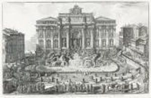 "veduta In Prospettiva Della Gran Fontana Dell'acqua...".