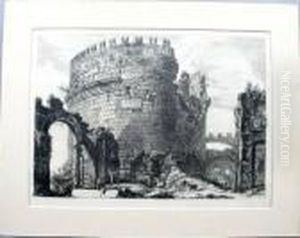 Title: Sepolero Di Cecilia Metella by Giovanni Battista Piranesi