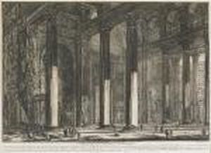 Veduta Interna Del Pronao Del
Panteon, From Veduta Di Roma (we. 215; H. 82; F. 762), 1769 by Giovanni Battista Piranesi