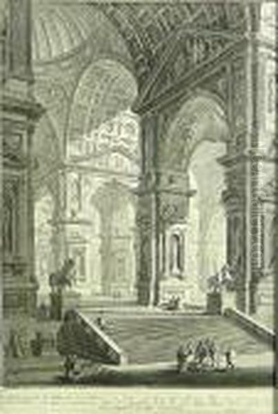Four Plates, From Prima Parte De Architetture E Prospettive (w.e. 4; 5; 17; 20), 1750 - view 1