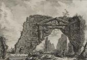 Etchings From Vedute Di Roma by Giovanni Battista Piranesi