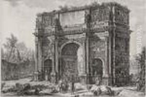 [architectural Structures]: Six Plates by Giovanni Battista Piranesi