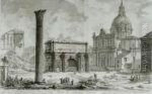 Veduta Dell Basilica De Sta. Maria Maggiore by Giovanni Battista Piranesi