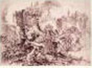 La Tombe De Neron. Planche Des Caprices Decoratifs. La Tombe De Neron. Planche Des Caprices Decoratifs.