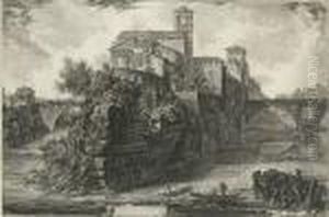 "veduta Dell'isola Tiberina
...". "veduta Dell'isola Tiberina
...".