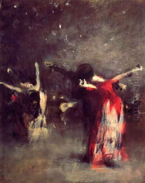 Study for 'The Spanish Dancer' - view 1