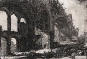 Veduta Degli Avanzi Del Tablino 
Della Casa Aurea De Nerone Detti Volgarmente It Tempio Della Pace (hind 
114) by Giovanni Battista Piranesi