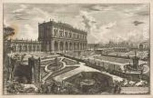 Veduta Della Villa Dell'e.mo Sig. Card. Alesandro Albani Fuori Di Porta Salaria