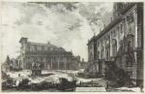 Veduta Della Piazza Del Campidoglio by Giovanni Battista Piranesi