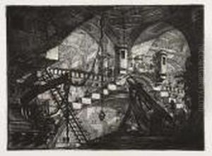 Carceri Invenzione by Giovanni Battista Piranesi