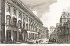 Veduta Del Palazzo Odescalchi, From Vedute Di Roma by Giovanni Battista Piranesi