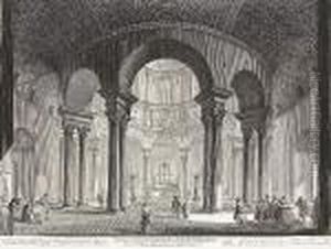 Veduta Interna Del Sepolcro Di S. Costanza..., From Vedute Di Roma
