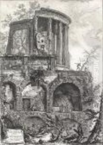 Altra Veduta Del Tempio Della Sibilla In Tivoli, From Vedute Di Roma