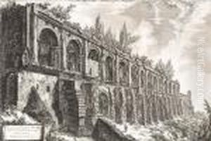 Avanzi Della Villa Di Mecenate A Tivoli..., From Vedute Di Roma by Giovanni Battista Piranesi