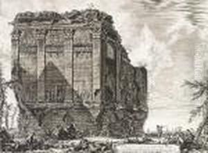Tempio Antico Volgarmente Detto Della Salute Su La Via D'albano..., From Vedute Di Roma by Giovanni Battista Piranesi