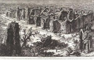 Rovine Delle Terme Antoniniane, From Vedute Di Roma by Giovanni Battista Piranesi