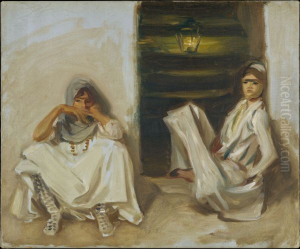 Two Arab Women - view 1