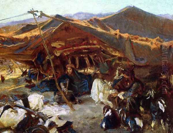 Bedouin Encampment - view 1