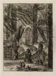 The Staircase With Trophies (h. 9; R. 34)