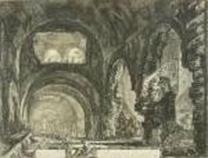 Veduta Interna Della Villa Di Mecenate
