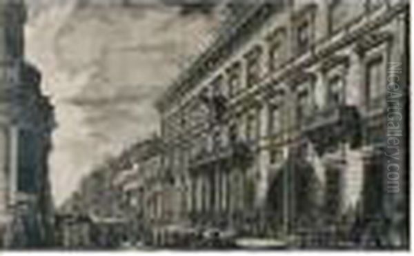 Le Palais De L'academie De France (palais Salviati). 1752. - view 1