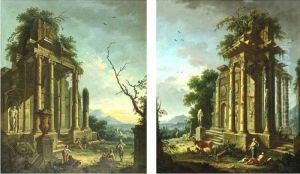 Architectural Capriccios: A Pair by Giovanni Battista Piranesi