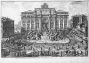 The Fontana Di Trevi (hind 104) by Giovanni Battista Piranesi