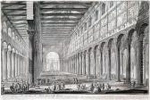 Spaccato Interno Della Basilica Di S. Paolo