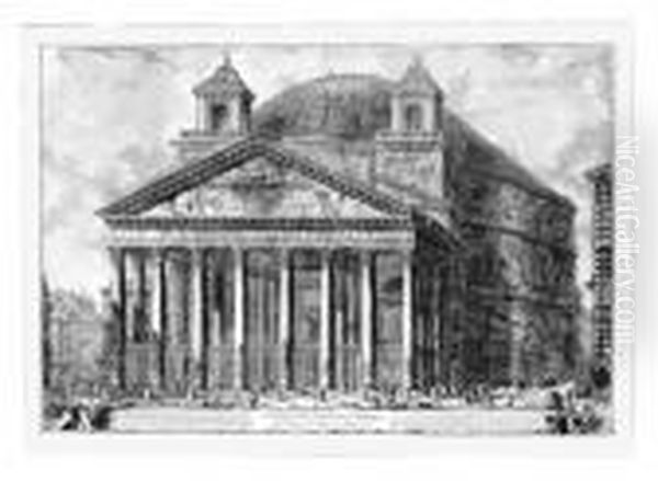 Veduta Del Pantheon D'agrippa - view 1