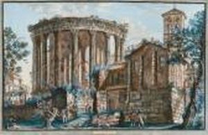 Tivoli, Il Tempio Della Sibilla
L'arco De' Pantani E La Salita Del Grillo by Giovanni Battista Piranesi