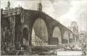 "veduta Del Ponte Molle Sul Tevere ...". "veduta Del Ponte Molle Sul Tevere ...".