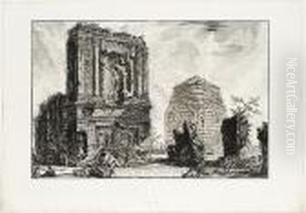 The Tombs Attributed To Piso Licinianus And The Ornelli On The Appian Way (hind 72) - view 1