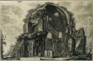 Veduta Del Tempio Ottangolare Di Minerva Medica (hind 74) by Giovanni Battista Piranesi