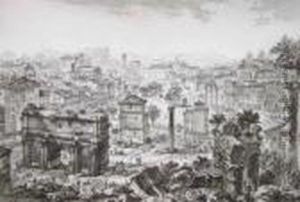Veduta Di Campo Vaccino by Giovanni Battista Piranesi